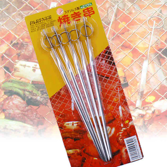 에코 스텐링 바베큐 꼬치 5P 산적꽂이, 1세트