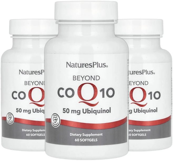 네이처스플러스 Beyond CoQ10 50mg 60소프트젤, 3개, 60정 - 쿠팡