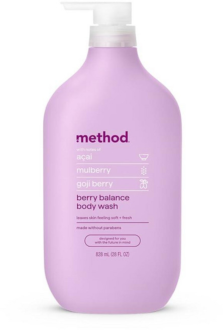 Method 바디 워시 베리 밸런스 793.8g(28온스), Method 바디 워시, 베리 밸런스, 793.8g(2, 828ml