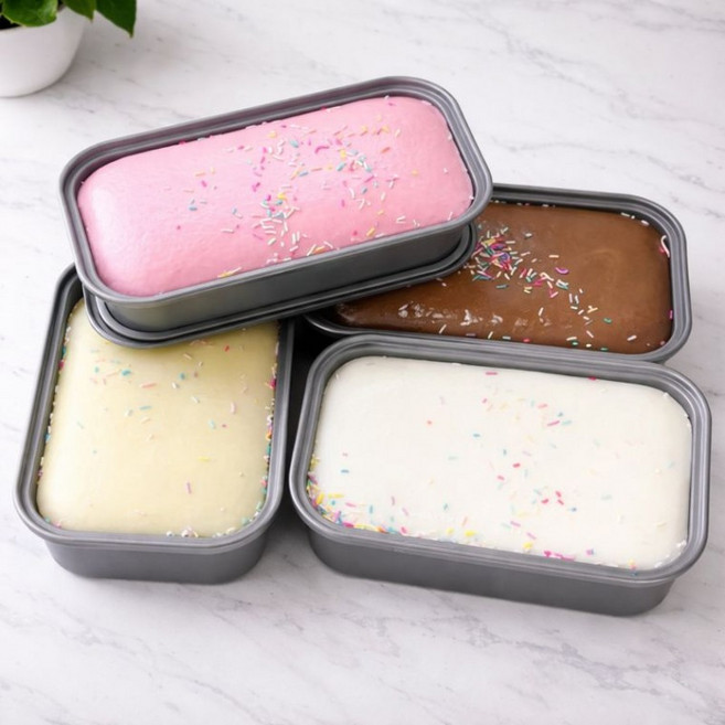 대용량 아이스크림 스퀴시 말랑이 촉감놀이 힐링 스트레스해소볼 슬로우라이징 모찌모찌, 1개, 160g, 딸기