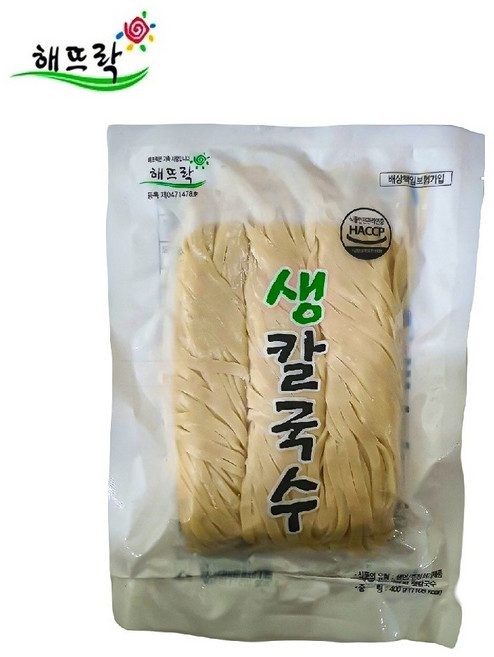 [해뜨락]생칼국수400g, 1개, 400g