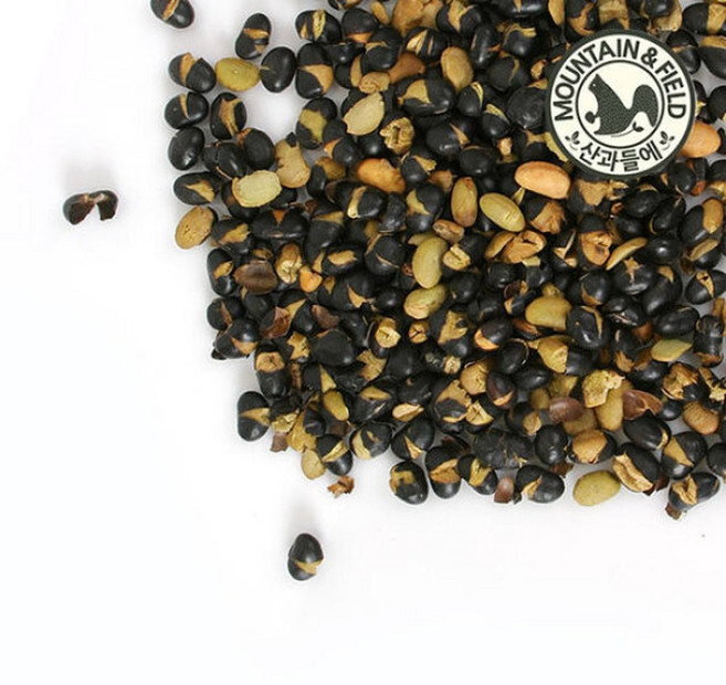 산과들에 블랙푸드 국산 볶음검은콩 (국내산), 산과들에 블랙푸드 국산 볶음검은콩 400g 국내산 마감, 400g