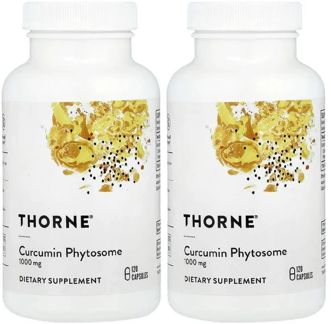 쏜리서치 커큐민 파이토솜 강황 메리바 피토솜 1000mg 120캡슐 2통, 120정, 2개 - 쿠팡