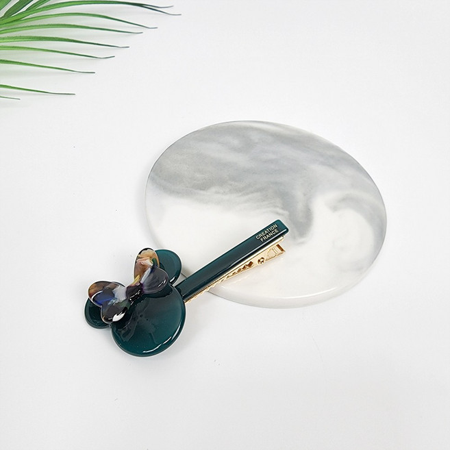 프랑스핀 예쁜 미니 마우스 옆집게 7 cm 클립 포인트 집게핀