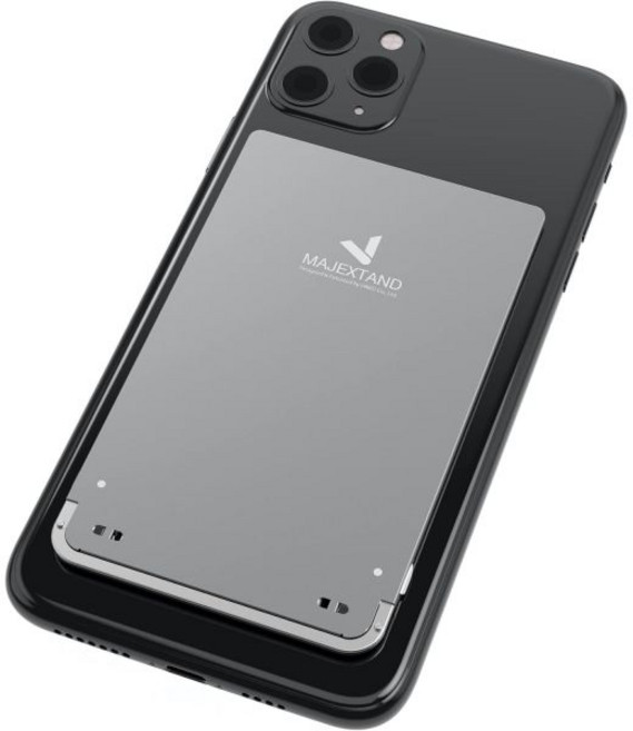 마제스탠드 휴대폰 및 태블릿 스탠드 높이 30cm 각도 조절 가로 세로 모드 지원 휴대용 가능한 인체공학적 1초 만에 휴대폰과 전환 미국 특허 블랙, space gray