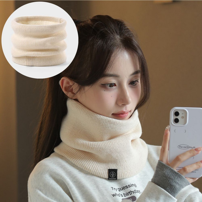 심플 무지 목도리 겨울 방한 보온 목토시 멀티 넥워머