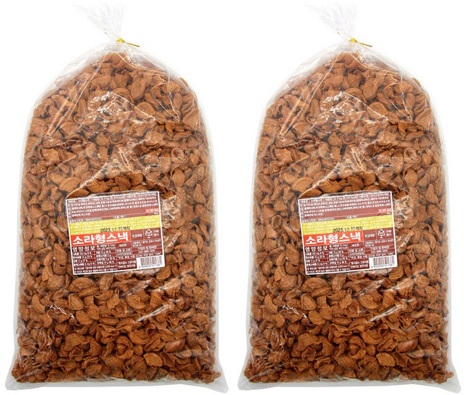 서울제과 소라형스낵 2.1kg (대용량), 1개