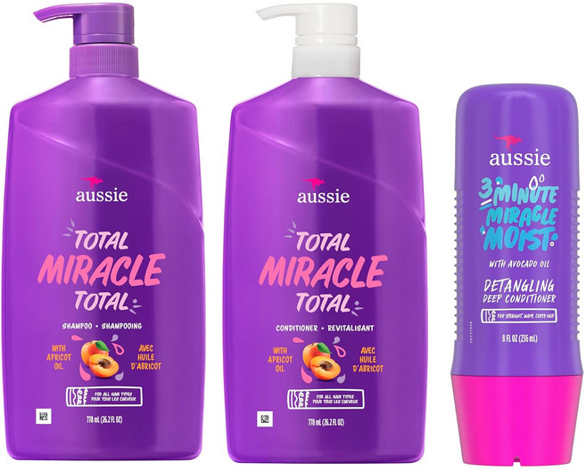 Aussie Total Miracle 헤어 케어 번들