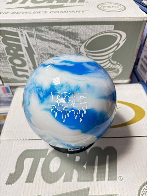 Storm Ice Storm 藍白色保齡球, 1個, 10磅