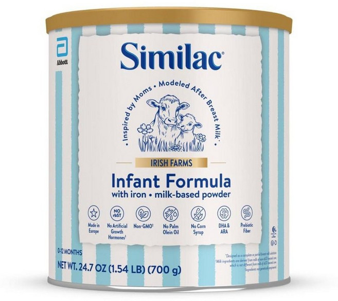 Similac 씨밀락 아이리쉬 팜스 유아 분유 700g, 1개
