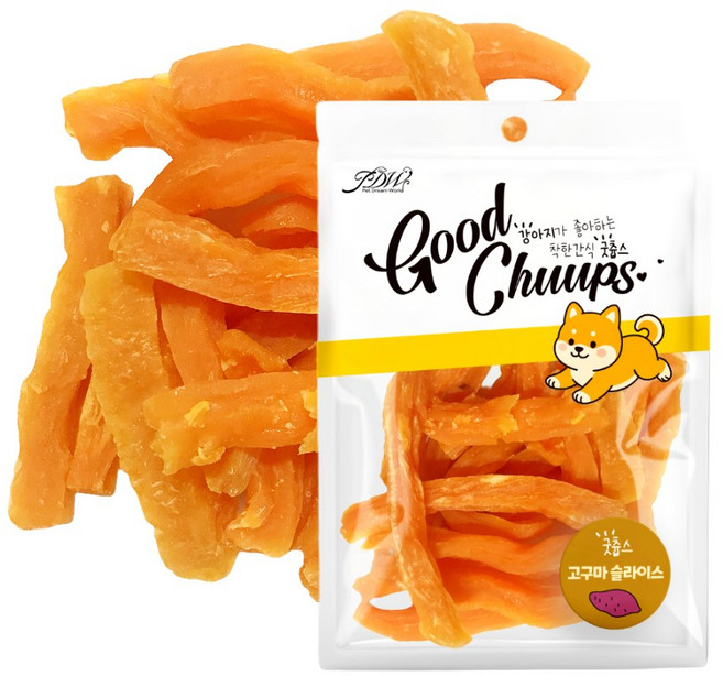 굿츕스 고구마 슬라이스, 스틱, 200g, 1개