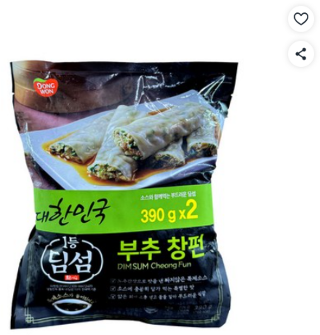 동원 딤섬 부추창펀, 780g, 4세트