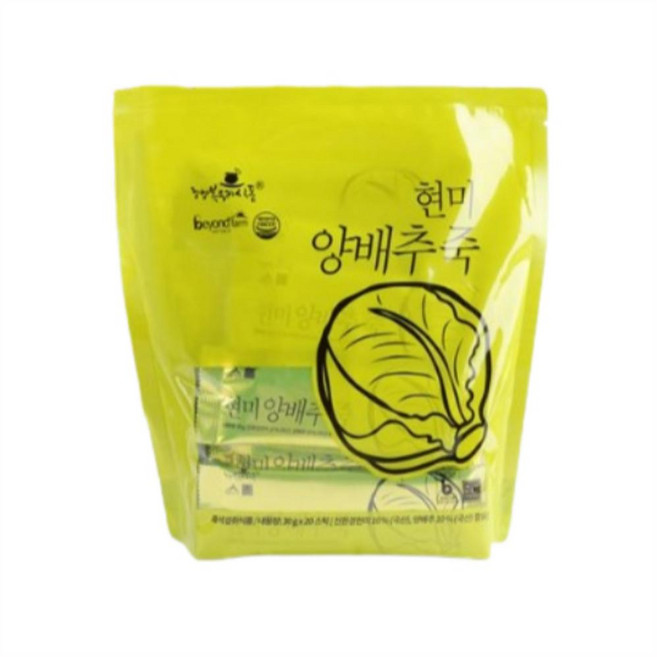 행복우리식품 현미양배추죽, 600g, 10개