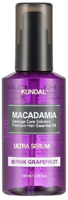 KUNDAL/쿤달헤어 세럼 100ml #핑크포도 #마카다미아울트라세럼 #프로테인 #데미지헤어 #지모 #보습 #파사 #우루사라 #헤어세럼, 1개, 1g - 쿠팡