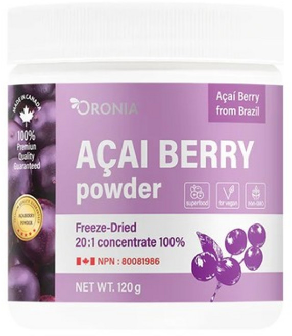 아사이 베리 파우더 오로니아 500mg 120g, 기본옵션