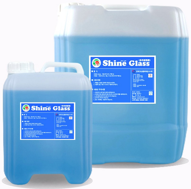 유원 유리세정제 대용량 업소용, 1개, 20L