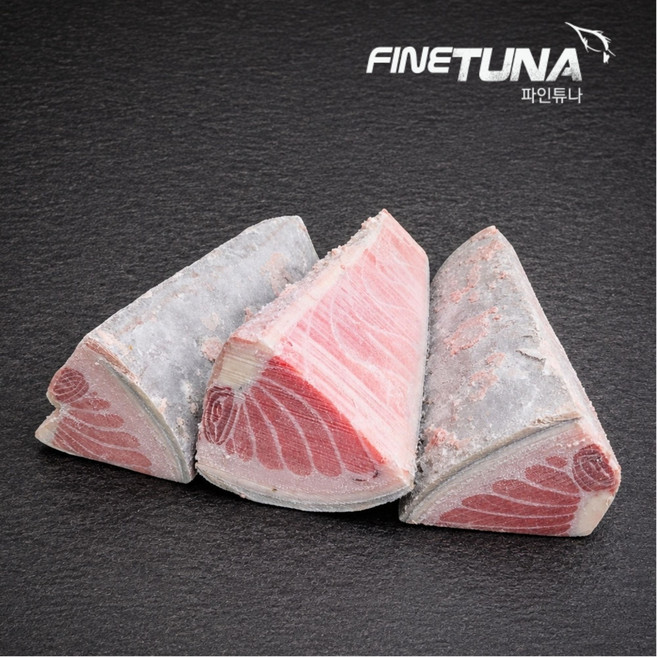 [파인튜나] 신선참치회 도매 업소용 참다랑어 배꼽살, 1개, 1kg