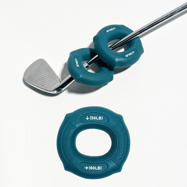 골프 웨이트링 파워웨이트링 악력기 골프 스윙연습 그립 비거리 연습, 1개, 초급자