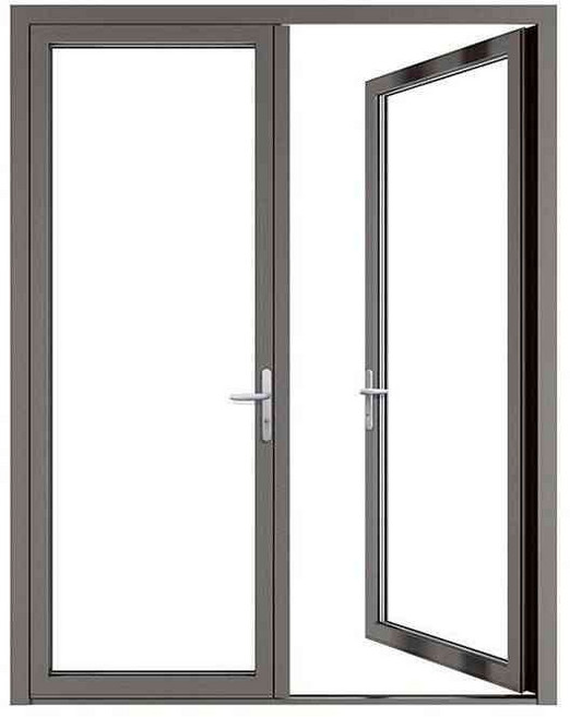 맞춤형 알루미늄 창문 발코니 110 시스템 창 108 방음 여닫이 창문 창호, 1개