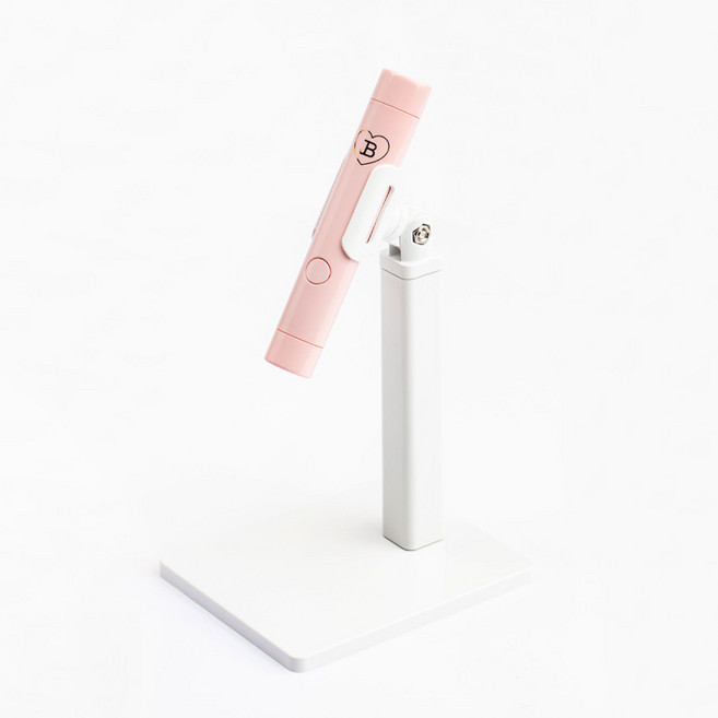 [지오네일재료]핀큐어 네일램프 스탠드 거치대, 1개, 화이트