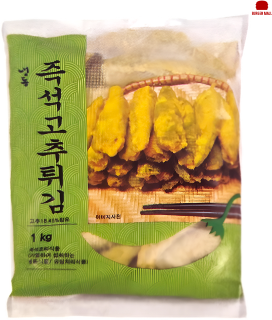 대하 즉석고추튀김 1kg 분식집 업소용 대용량, 1개