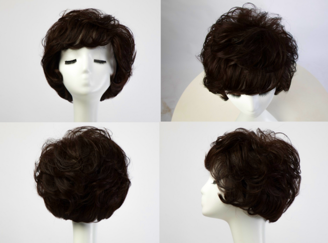 에띠모 민들레 내츄럴블랙 다크브라운 내츄럴브라운 가발 여성가발 밴드가발 특허가발 패션 가발, 네추럴 블랙