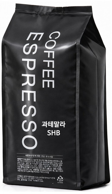 커피 에스프레소 과테말라 SHB EP 원두커피, 1개, 1kg, 홀빈(분쇄안함)
