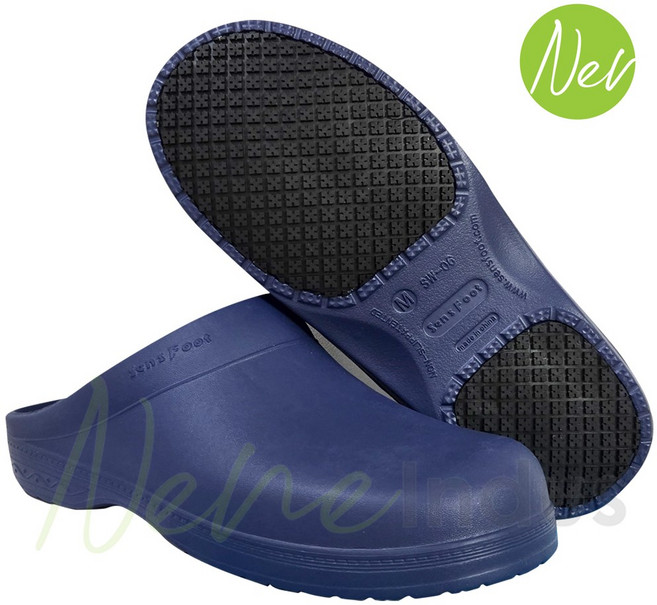 통밑창 미끄럼 방지 슬리퍼 작업용 조리화 급식실 주방 물기 많은 작업장 필수 아이템 논슬립