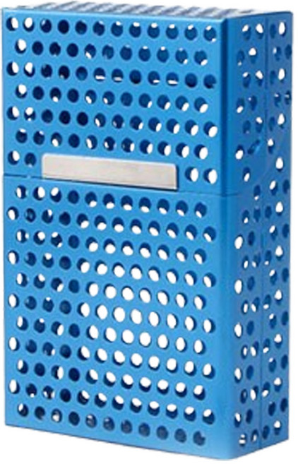 KCJ 메탈 일반형 담배 케이스, 01.일반 메탈 메쉬(일체형20개입)(블루), 1개