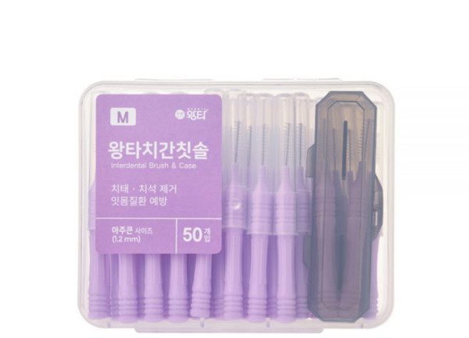 왕타 치간칫솔 M 아주큰사이즈 1.2mm 50개입, 1개, 0.9998607789472153