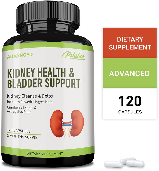 신장 정화 해독 및 회복 및 방광 지원 - 찬카 피에드라 크랜베리 주니퍼 베리를 함유한 신장 회복 보조제(해독 및 방광 건강 증진), 3개, 120정