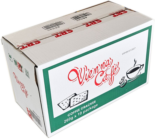 커피 크래커, 260g, 10개