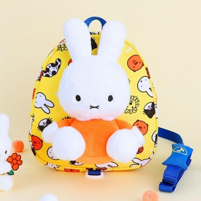 미피 캐릭터 해피 미아방지 배낭 가방 788971