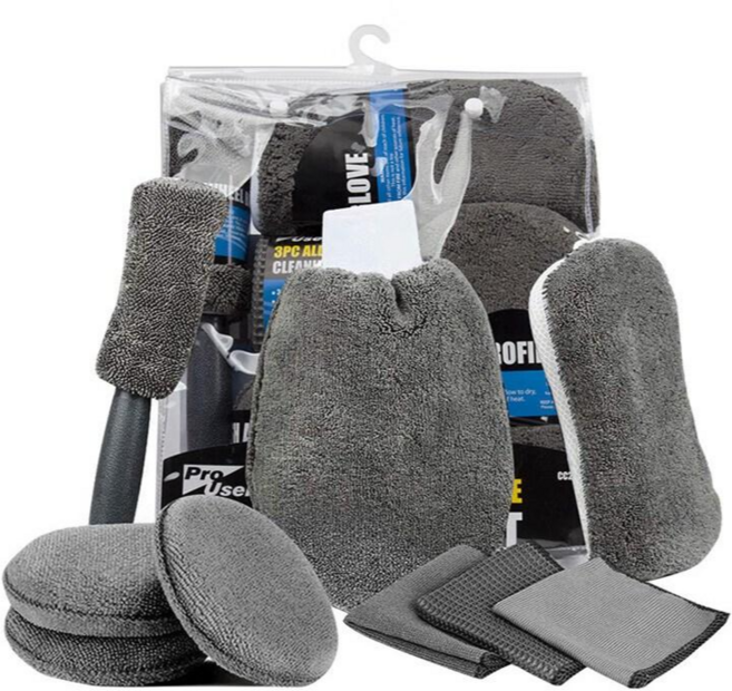 MAILE 프리미엄 올인원 세차용품 9종 세트, 1세트