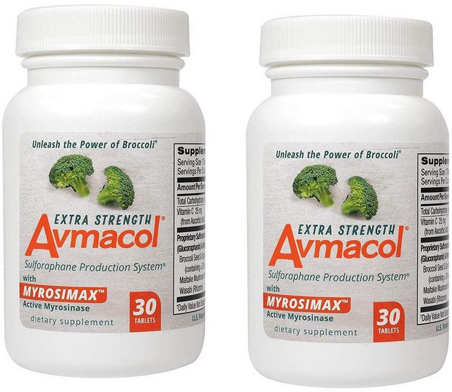 AVMACOL 엑스트라 강도 설포라판 60정, 1개