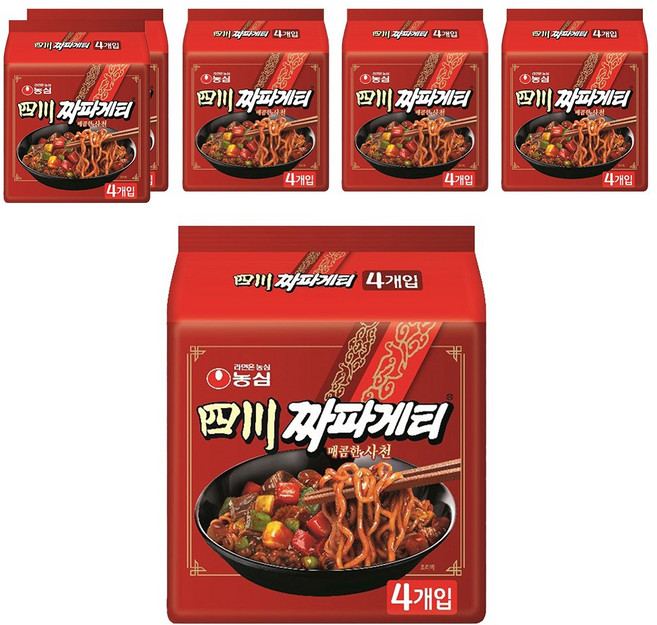 짜파게티 사천 137g, 24개