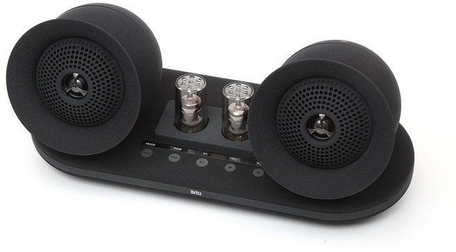 브리츠 진공관 블루투스 스피커, 블랙, VTUBE35