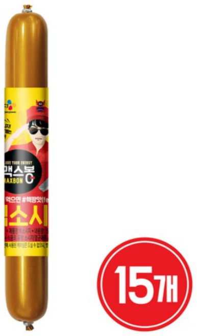 CJ 맥스봉 빅소시지 150g, 15개