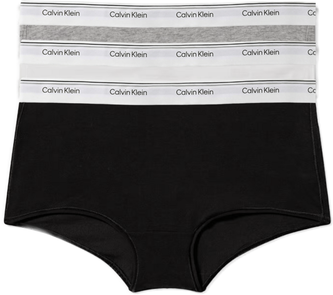 캘빈클라인 언더웨어 CK 여자 속옷 밸런스 보이쇼츠 팬티 삼각 사각 3종세트
