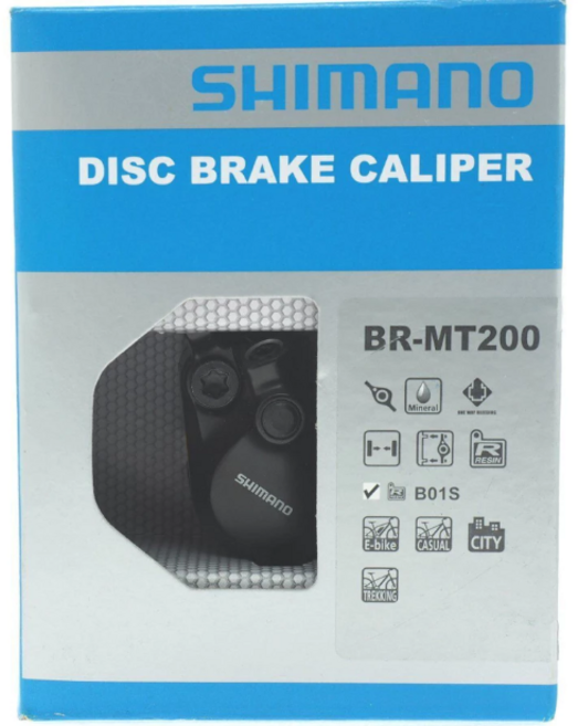 Shimano ALTUS BR-MT200 自行車油壓碟煞卡鉗, 1個