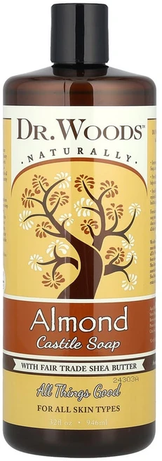 닥터우즈 아몬드 카스티야 비누 32 액량 온스 (946 ml), 1개 - 쿠팡