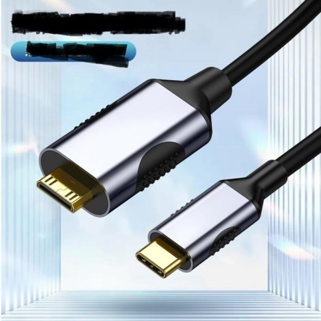 USB 유형 C toMINI HDMI 케이블 4K 유형 C - 미니 hdmi 2.0 케이블 60Hz 4K MacBook Pro Air iPadPro HDTV