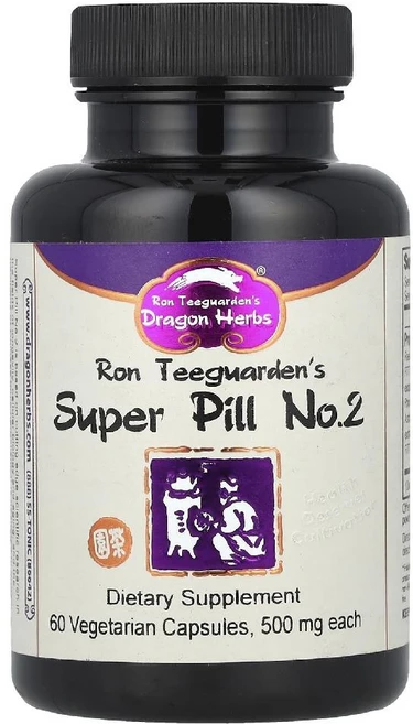 드래곤허브 슈퍼필 No2 Ron Teeguardens Super Pill 500mg 60정, 1개 - 쿠팡