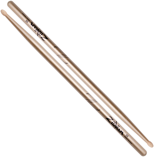 Zildjian Chroma 5A 질젼 코로마 드럼스틱, 1개, 골드