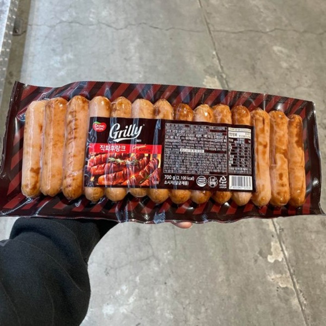 동원 그릴리 직화후랑크, 700g, 1개