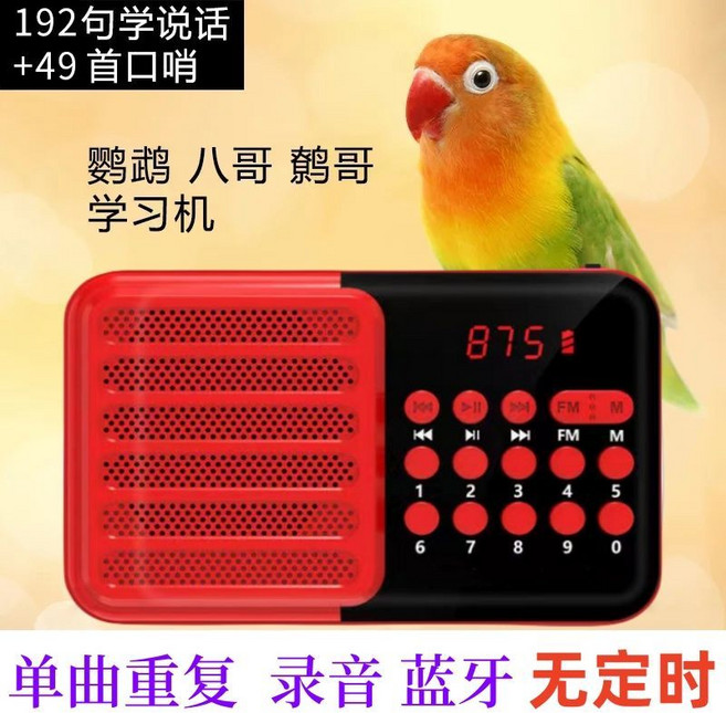 金正 鸚鵡學話機 八哥鹩哥 錄音 藍牙, 通用