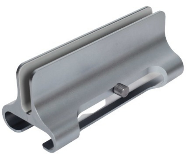 어바너 프리미엄 알루미늄 데스크테리어 책상정리 수납 맥북 노트북 테블릿 세로 거치대 스탠드, 1개