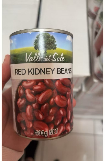 Valle del Sole 紅腰豆 (紅腎豆) 400克, 400g, 1個