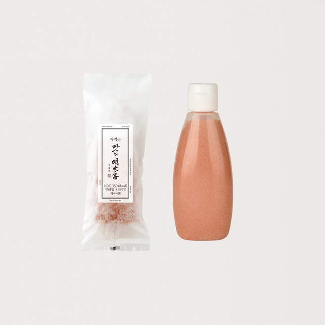 한끼명란 [맛의명태자] 짜먹는 명란 140g 명란젓 튜브 명란 파스타 무색소, 1개