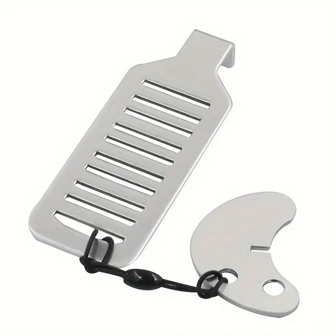 여행용 휴대용 안전 잠금 장치 호텔 숙소 문 열림 도난방지 고리 걸쇠 방문잠금 안심장치 침입방지, 1개